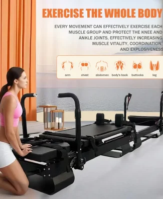 megav-pilates-reformer-v10-complete-equipment-side-view megav-pilates-reformer-v10-complete-equipment-side-view